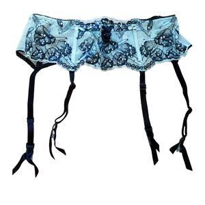 Victoria's Secret Sexy Little Things Lace and Rhinestone Garter